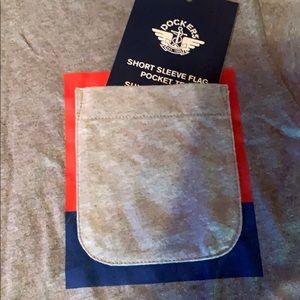 NWT Dockers medium short sleeve pocket tee